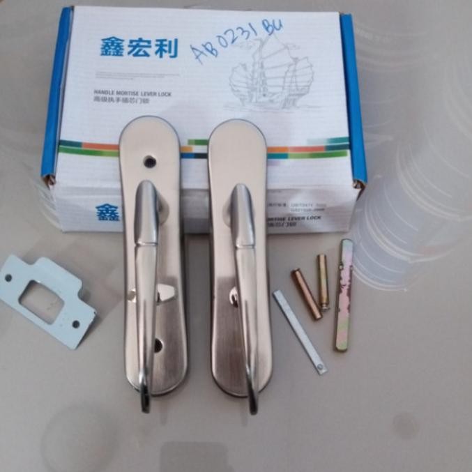 Kunci pintu kamar mandi / kunci pintu alumunium A 1131 /handle pintu