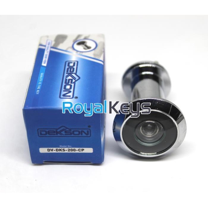 Door View Dekson Dekkson DV 200 CP Lubang Pintu Intip Peep Hole