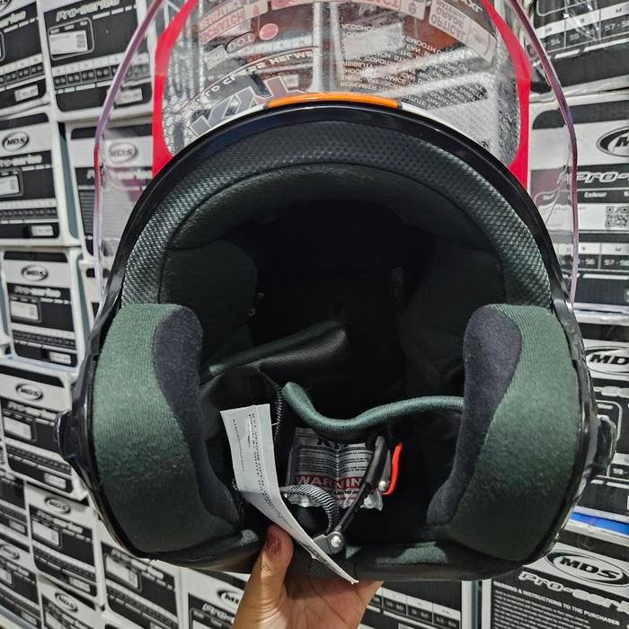 Helm Anak Kyt Venom Open Junior #1 One Piece White Berkualitas