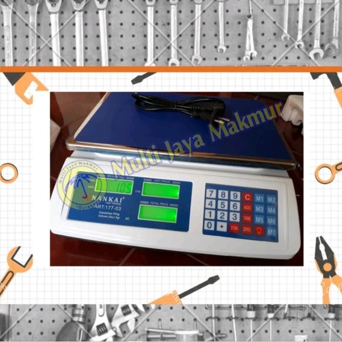 TIMBANGAN 50 KG DUDUK ORIGINAL MURAH TERMURAH