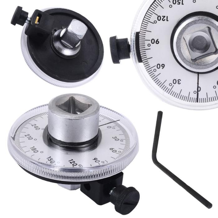 KUNCI UKUR DERAJAT TORSI SHOCK METER - TORQUE ANGLE GAUGE - SOCK METER TERMURAH