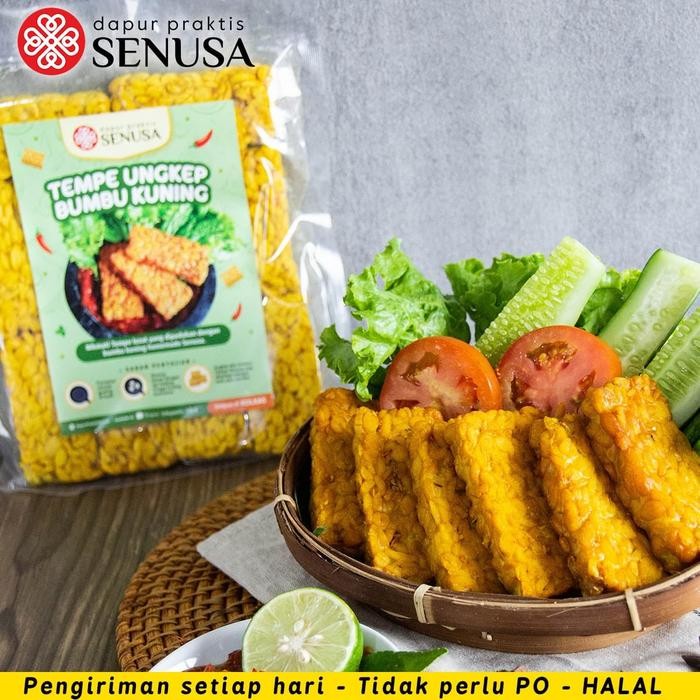

New Tempe Bumbu Kuning Siap Goreng - 10 pcs