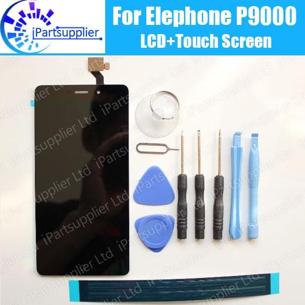 Elephone P9000 LCD DisplayTouch Screen 100Persen Original LCD Digitiz