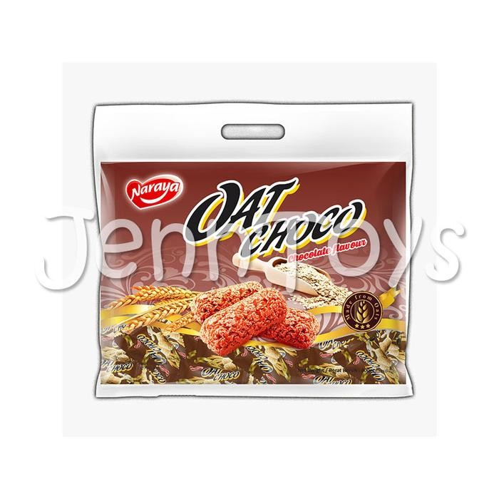 

New Naraya Oat Choco Snack Oat Sereal Gandum Vanilla Pandan Green Tea Strawberry 400gr