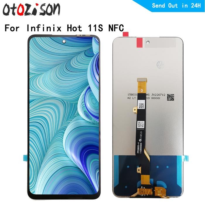 Hot11s NFC LCD 6.78inch IPS Screen For Infinix Hot 11s NFC LCD Displ