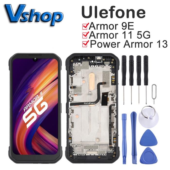 Original Ulefone Armor 11 5G LCD Screen Digitizer Full Assembly A