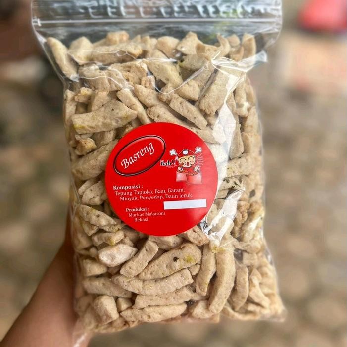 

New Basreng Asin daun jeruk 250gr food snacks Goreng