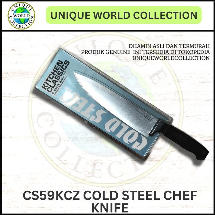 PROMO>>> Cold Steel Chef Kitchen Knife Original CS59KCZ <<<TERBARU