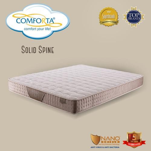 Springbed Comforta Solid Pine 180X200 Full Latex Springbed