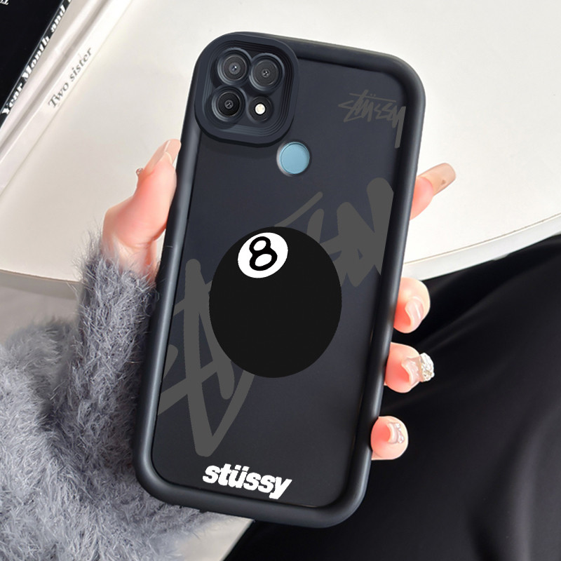 Casing Hp OPPO A15 A15s A35 Case Casing Angka Kasing HP Silikon Softcase mata langit tangga