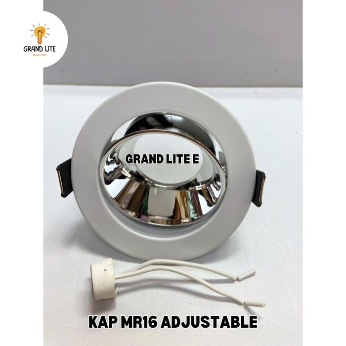 Rumah Downlight MR16 Kap MR16 Housing MR16 Kosongan Adjustable