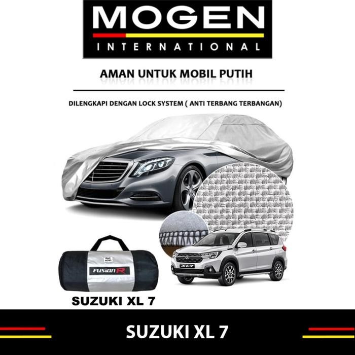Cover Mobil / Sarung Mobil XL7 XL 7 merk FUSION R / Cover Mobil Putih