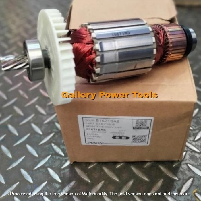 Murah Armature Angker Mesin Potong Makita Ls 1040 Ls1040 Asli Original.
