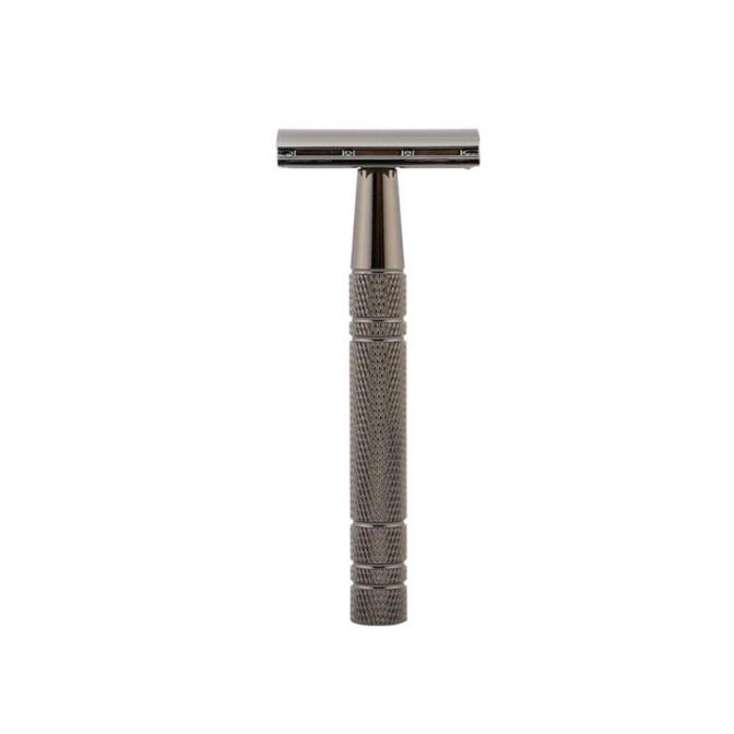 Double Edge Safety Razor Vintage Metal Single Blade Razor Alat Cukur Pasti Diskon