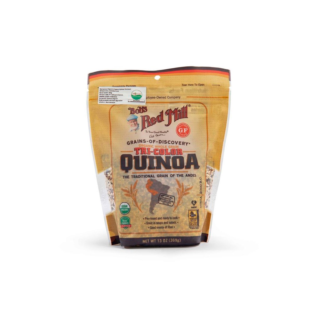 

Bob's Red Mill Tricolor Quinoa Organik 369 gr