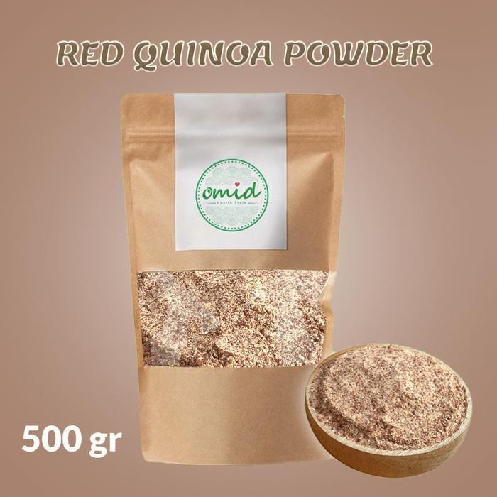 

Red Quinoa Powder - Tepung Quinoa Merah - 500 gr