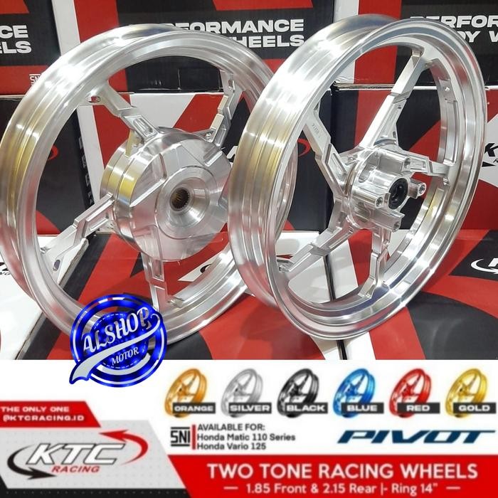 VELG RACING KTC PIVOT VARIO 125 VARIO 150 VARIO 110 BEAT SCOOPY GENIO Motor Motorcycle Pelek