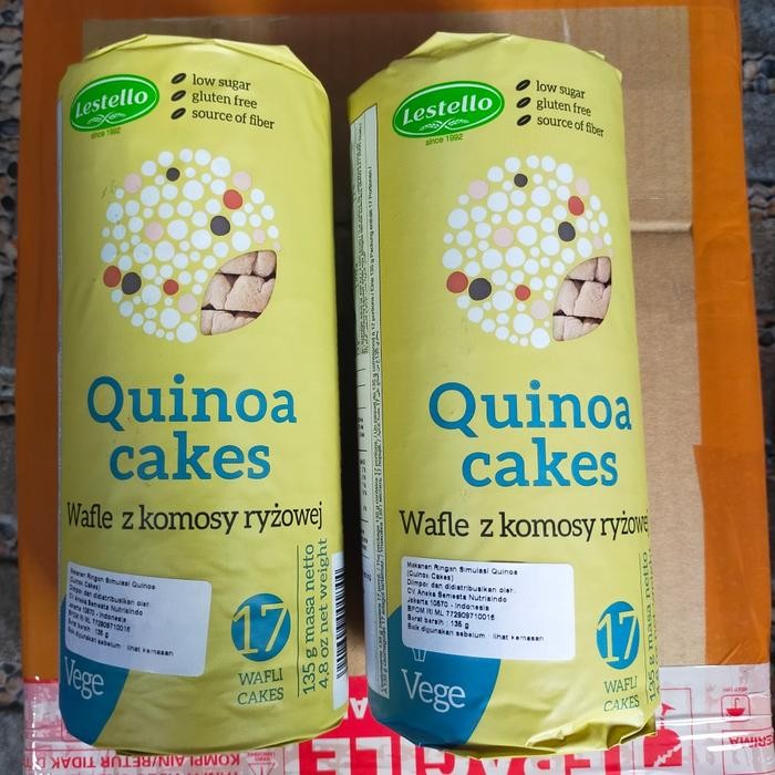 

lestello quinoa cake cakes gluten free 130gr snack