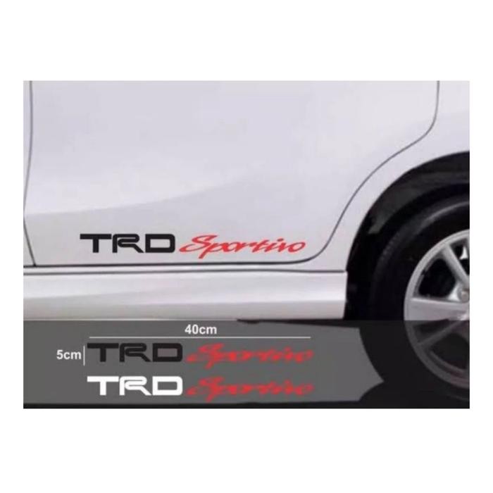 BEST STIKER TRD PINTU RUSH AGYA / STIKER TRD RUSH AGYA AYLA UNIVERSAL