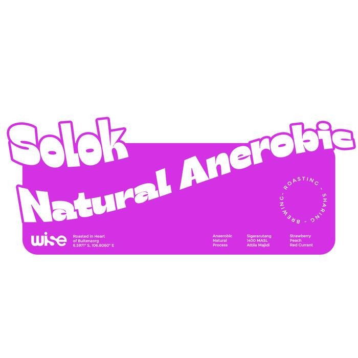 

Solok Selatan Natural Anaerobic Strawberry - Filter Roast - Speciality Coffee - Roastery By Wise