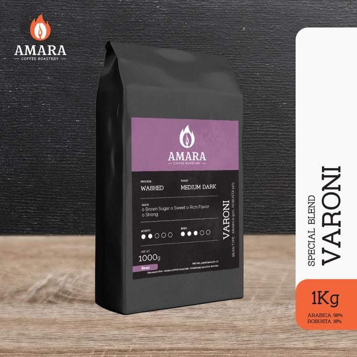 

Amara Special Blend - Varoni 1Kg - Arabica 90% Robusta 10% #Gratisongkir #Sale #Discount