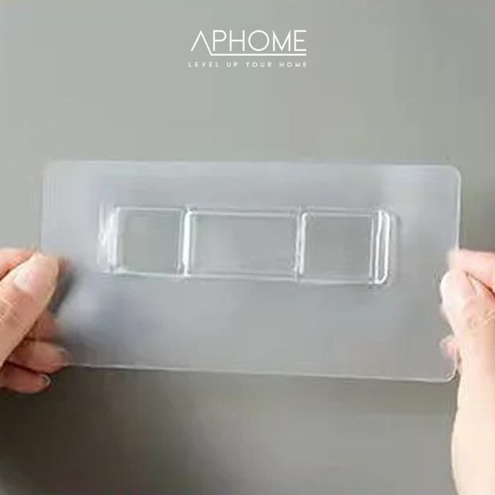 APHOME Stiker Double Tape Wall-mounted Perekat Dinding Gantungan Tembok