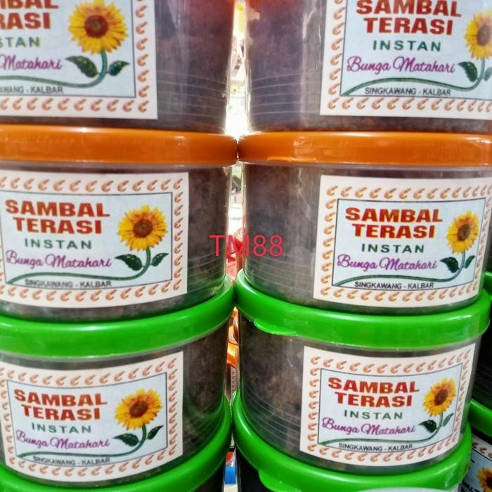 

SAMBAL TERASI INSTAN CAP BUNGA MATAHARI SINGKAWANG