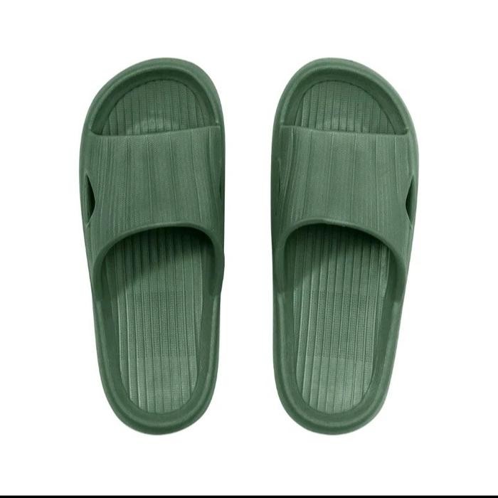 Terbaru Sandal Slop Miniso Pria Dan Wanita Anti Slip On
