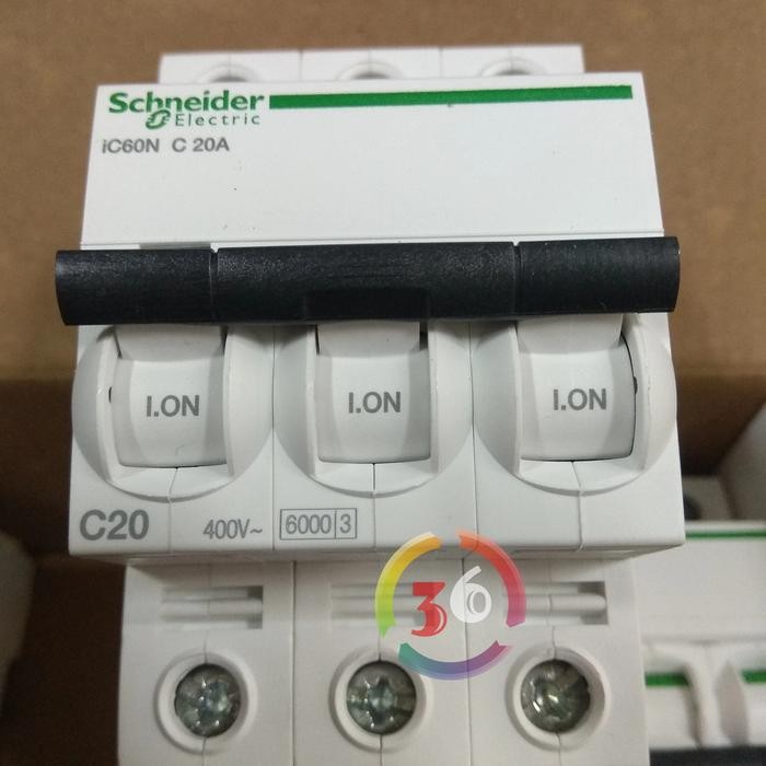 mcb ic60n 3p 6 a - 20 a Terlaris