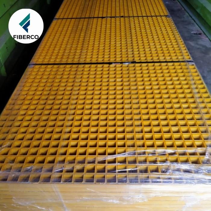 frp moulded grating pijakan size : 1000 x 4000 x 38mm Terlaris