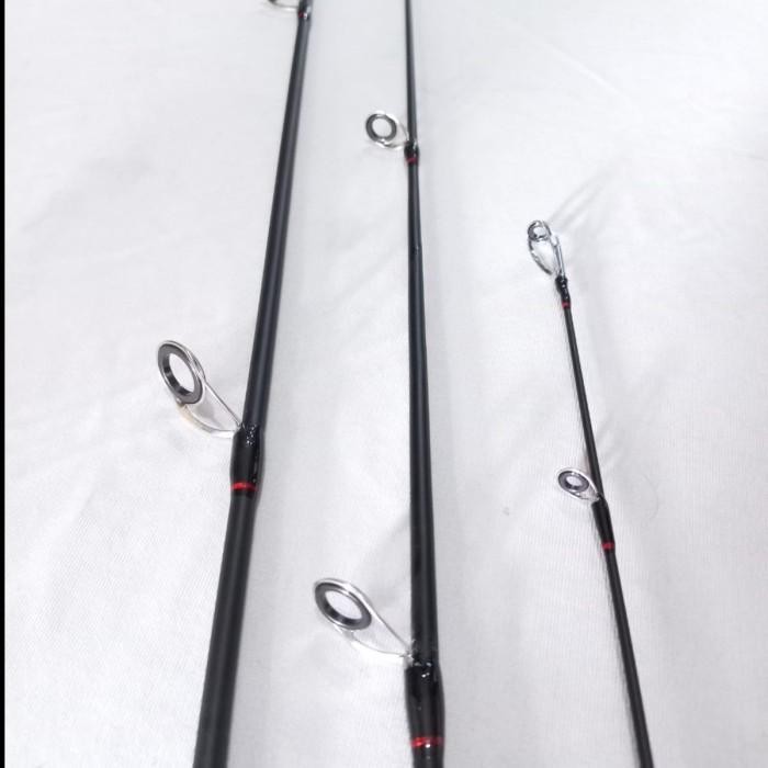 Ujung Joran Solid Carbon 90Cm - Top Section K-Series Untuk Joran 180Cm