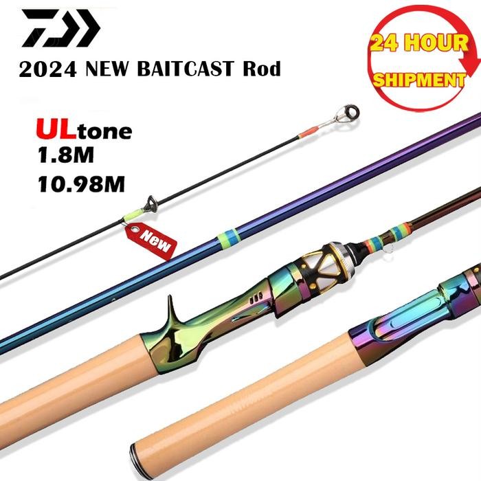 2024 New DAIWA Joran Pancing Travel Portable Joran Pancing Casting Carbon Fiber Fishing Rod