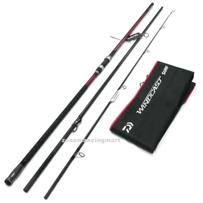 Joran DAIWA WINDCAST SURF 425 - 450 Joran Surf Pasiran / Tebing Sambung 3 Resmi Daiwa Indonesia