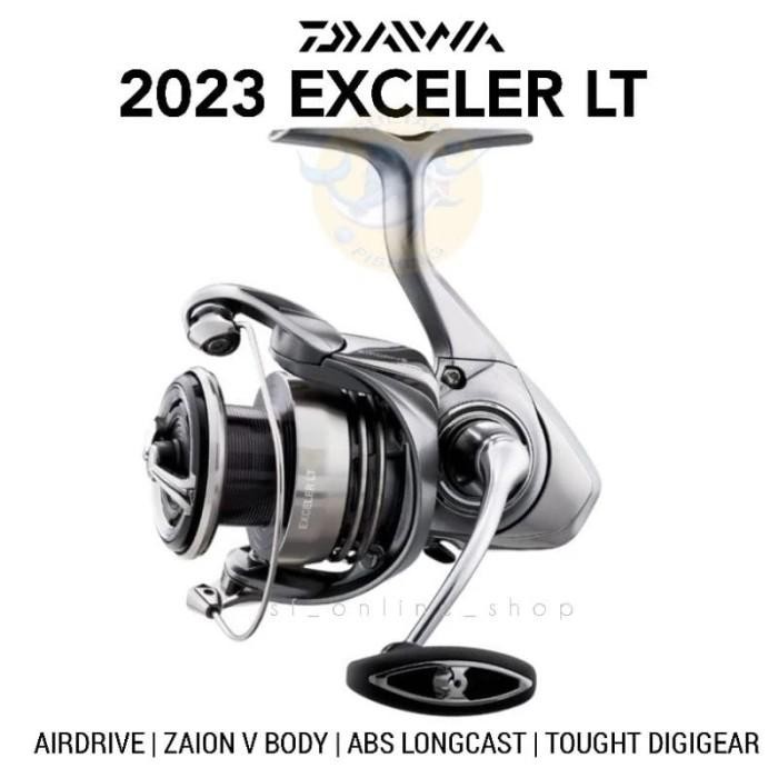 Reel DAIWA 23 EXCELER LT 1000 s/d 6000 Power Handel 3000CXH