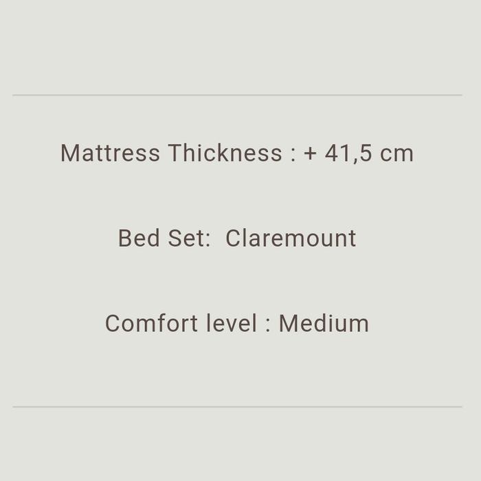 King Koil Kasur Springbed Edinburgh Full Set Clairmount