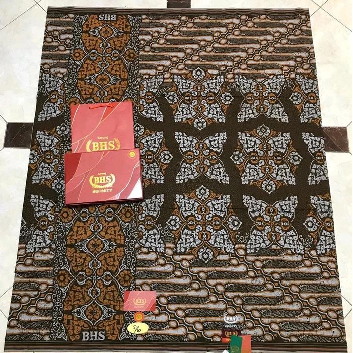 ORIGINAL Sarung BHS Invinity CBA Gold Sarung Batik BHS Batik Sarung BHS Infinity Batik READY STOCK