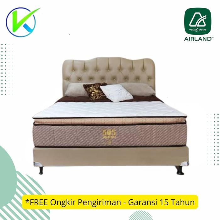 Springbed Airland 505 Essentials Sandaran Deluxe Fullset - Uk.140X200