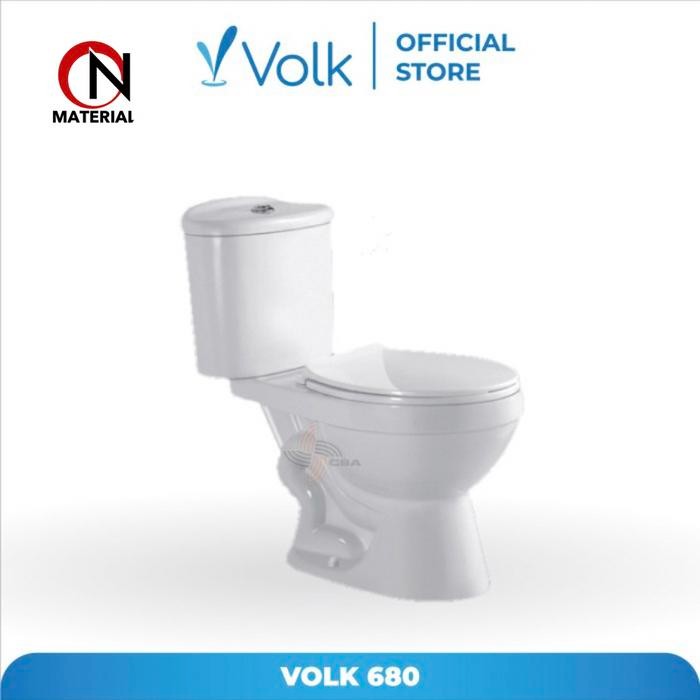 KLOSET DUDUK VOLK 660 / PUTIH