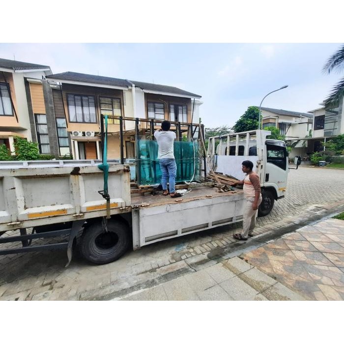 Kaca Tempered 10Mm (Partisi, Kanopi, Railing) Tempered Glass 10 Mm Gratisongkir