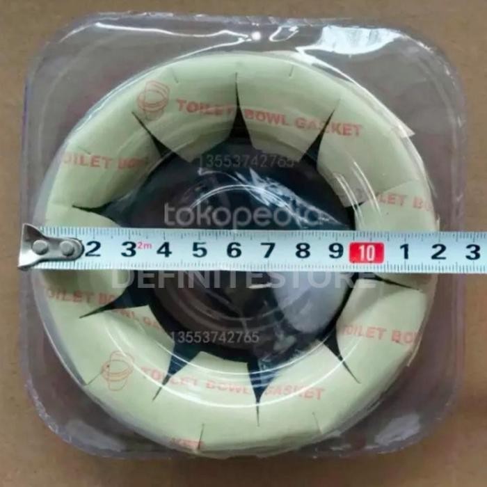 Dodol Kloset Duduk Karet Kloset Duduk Seal Gasket Lem Kloset Hitam Bisa Untuk Semua Merk Kloset