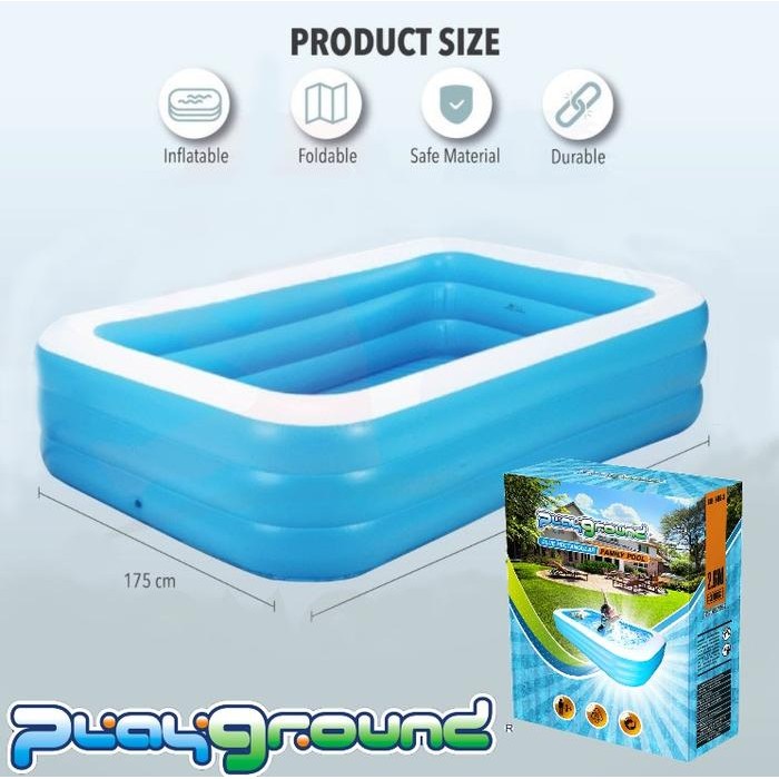 TERBARU (LIVE) Playground 5406-3RING Kolam Renang Anak / Kolam Anak Kolam Renang Anak 3 RING Kolam