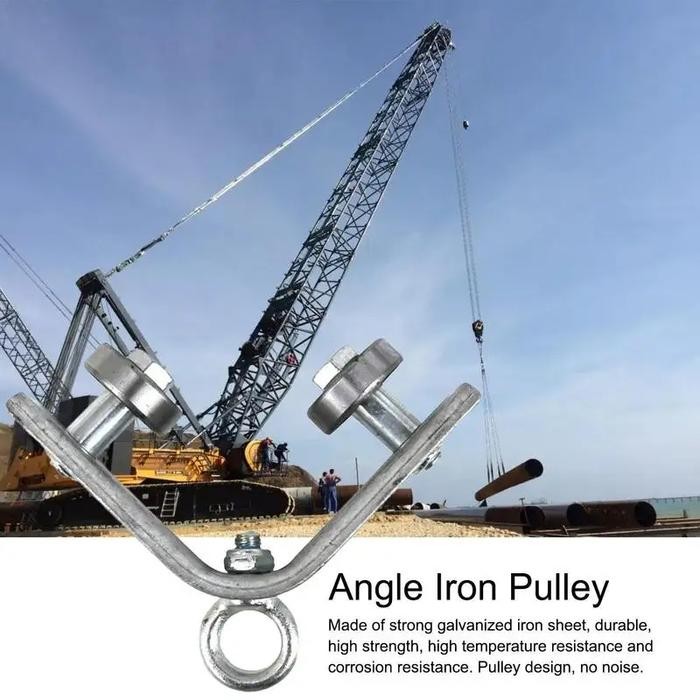 Katrol Gantung Troli Hoist Takel/Katrol Suspensi Kabel Trolley Hanger