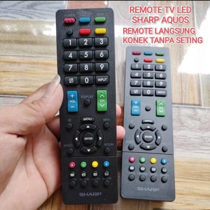 remote remot tv sharp aquos original