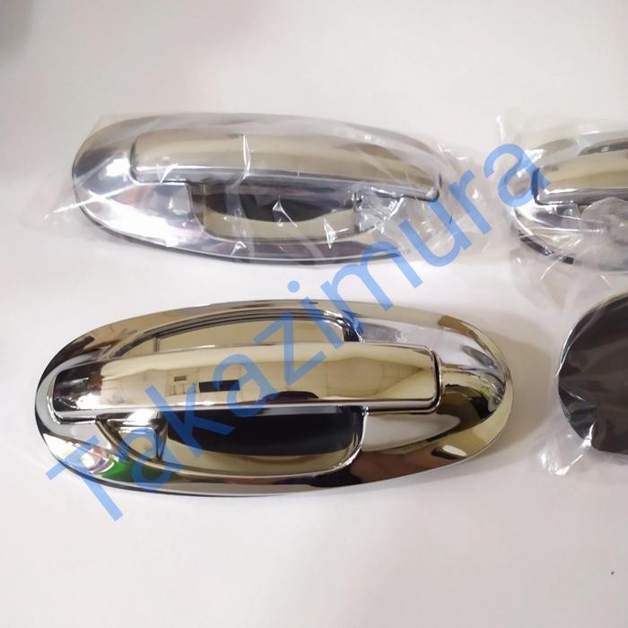 Paling Baik Gagang Pintu Handle Outer Chrome Model Korea Mobil Avanza Xenia Lama 2004 2005 2006 2007