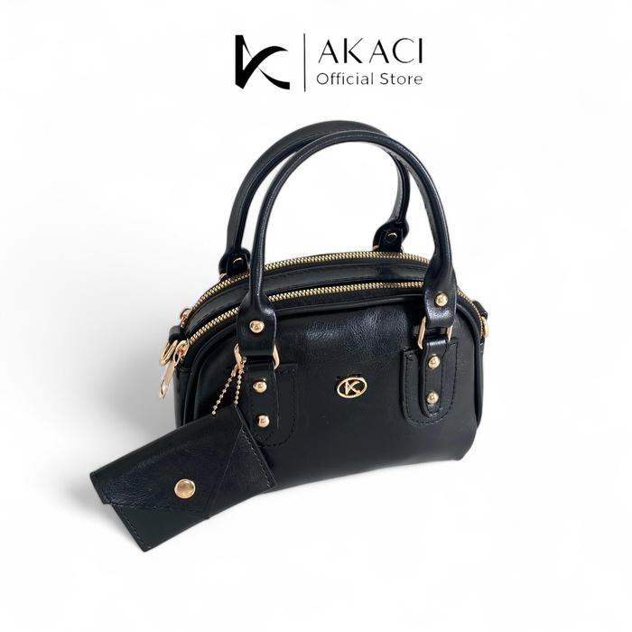 READY Hand bag wanita CORLA Akaci 09-8394 Bahan lexus 2 ruang tas selempang mini Terbaru tas pesta