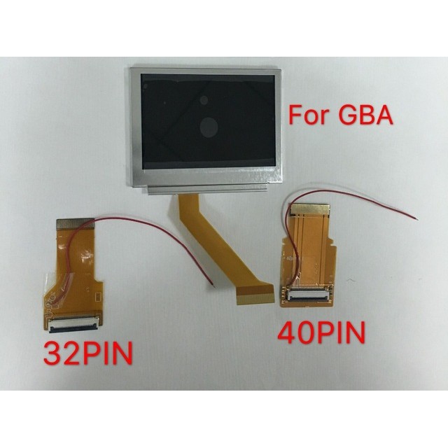 1Set For GameBoy Advance LCD Screen For GBA SP AGS 101 Highlit Screen LCD Backlit Brighter with