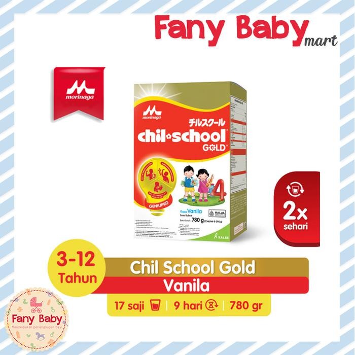 

MORINAGA CHILSCHOOL GOLD/REGULER 3-12 TAHUN 780GR