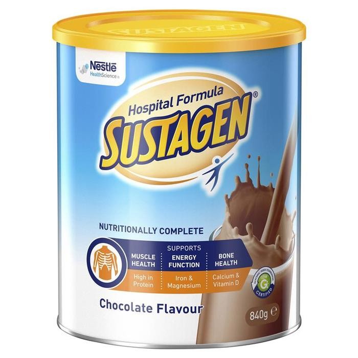 

Nestle Hospital Formula Sustagen Chocolate Flavour 840 gram
