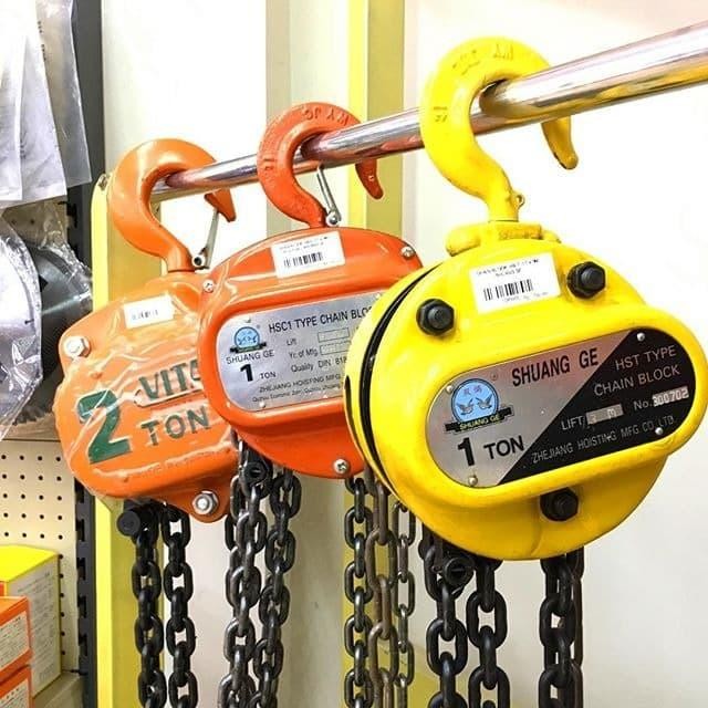 SHUANG GE chain block chain hoist takel 1 TON X 5 METER