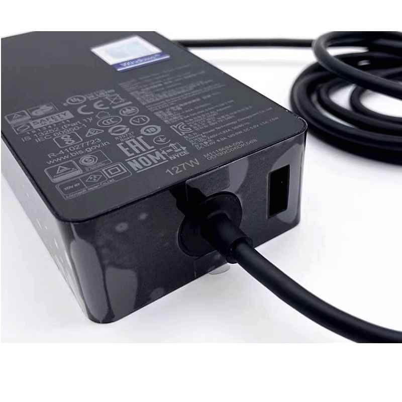 15V 8A 127W For Microsoft Surface Book 3 Laptop Charger Surface Book 2, 1, Surface Laptop Studio 2,